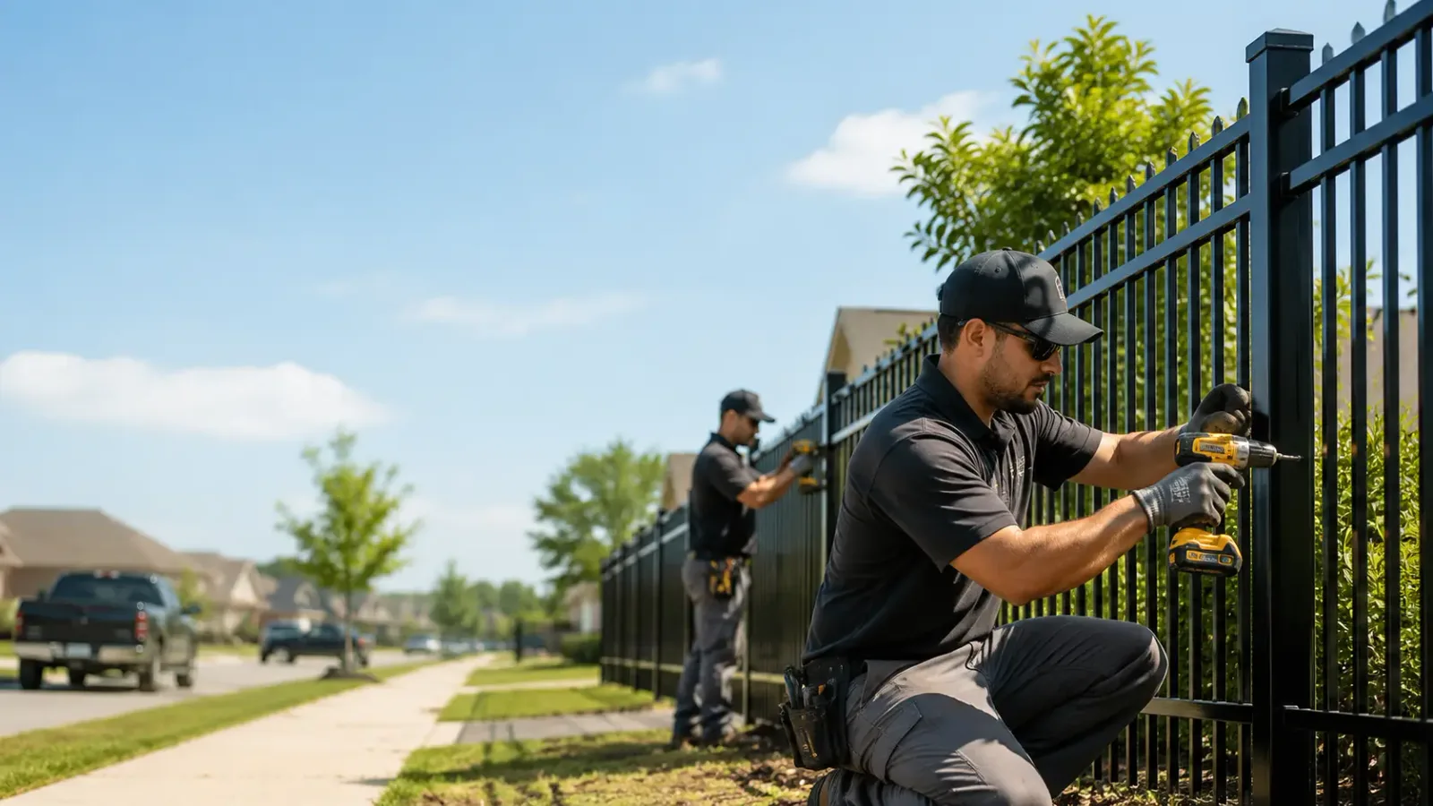 Metal Fence Installation in Flat Rock, OH